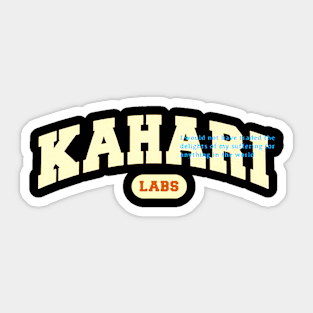 Kahari Labs Sticker
